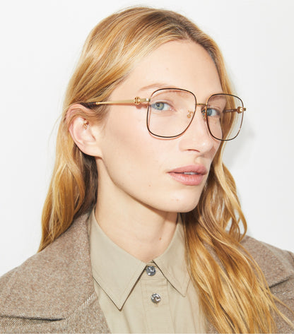 Miller Metal Square Eyeglasses