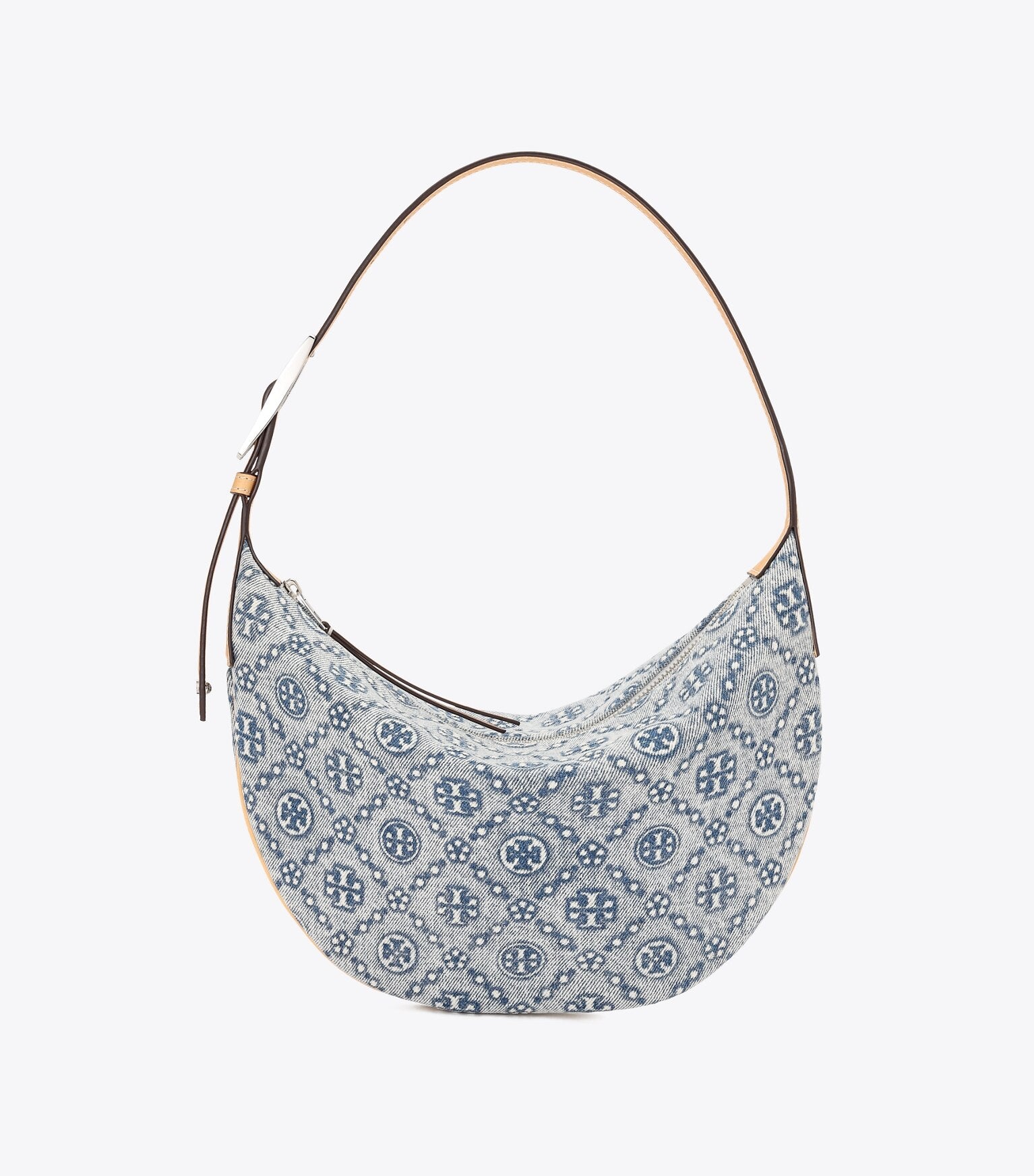 T Monogram Denim Small Balloon Bag