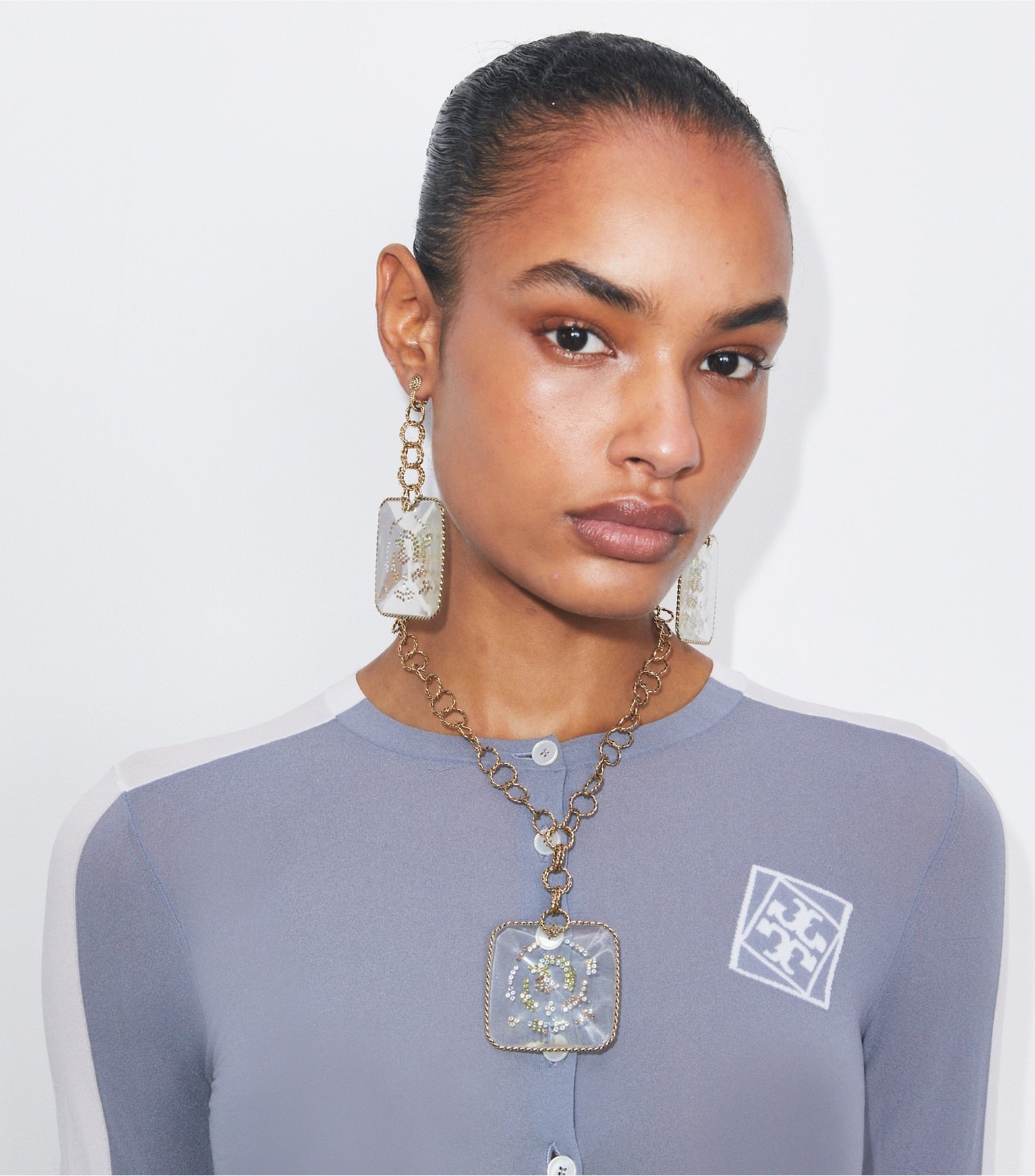 Runway Swirl Drop Earrings