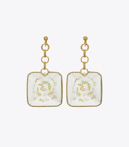 Runway Swirl Drop Earrings