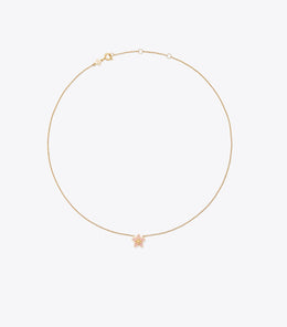 Forget Me Not Star Pendant Necklace