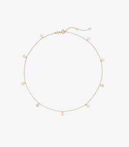 Forget Me Not Charm Necklace