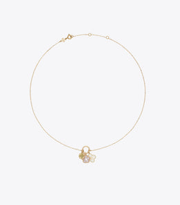 Forget Me Not Charm Pendant Necklace