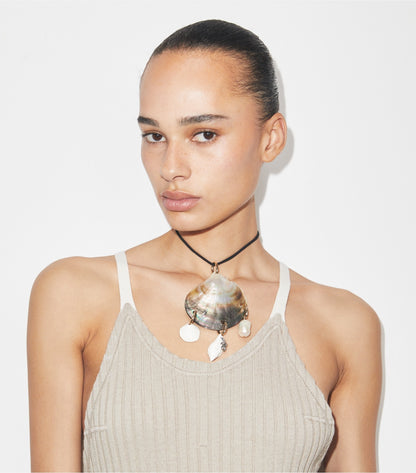Curiosity Shell Pendant Necklace