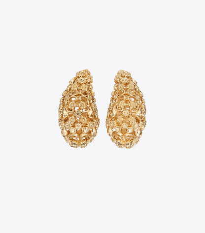 Filigree Pierced Earrings