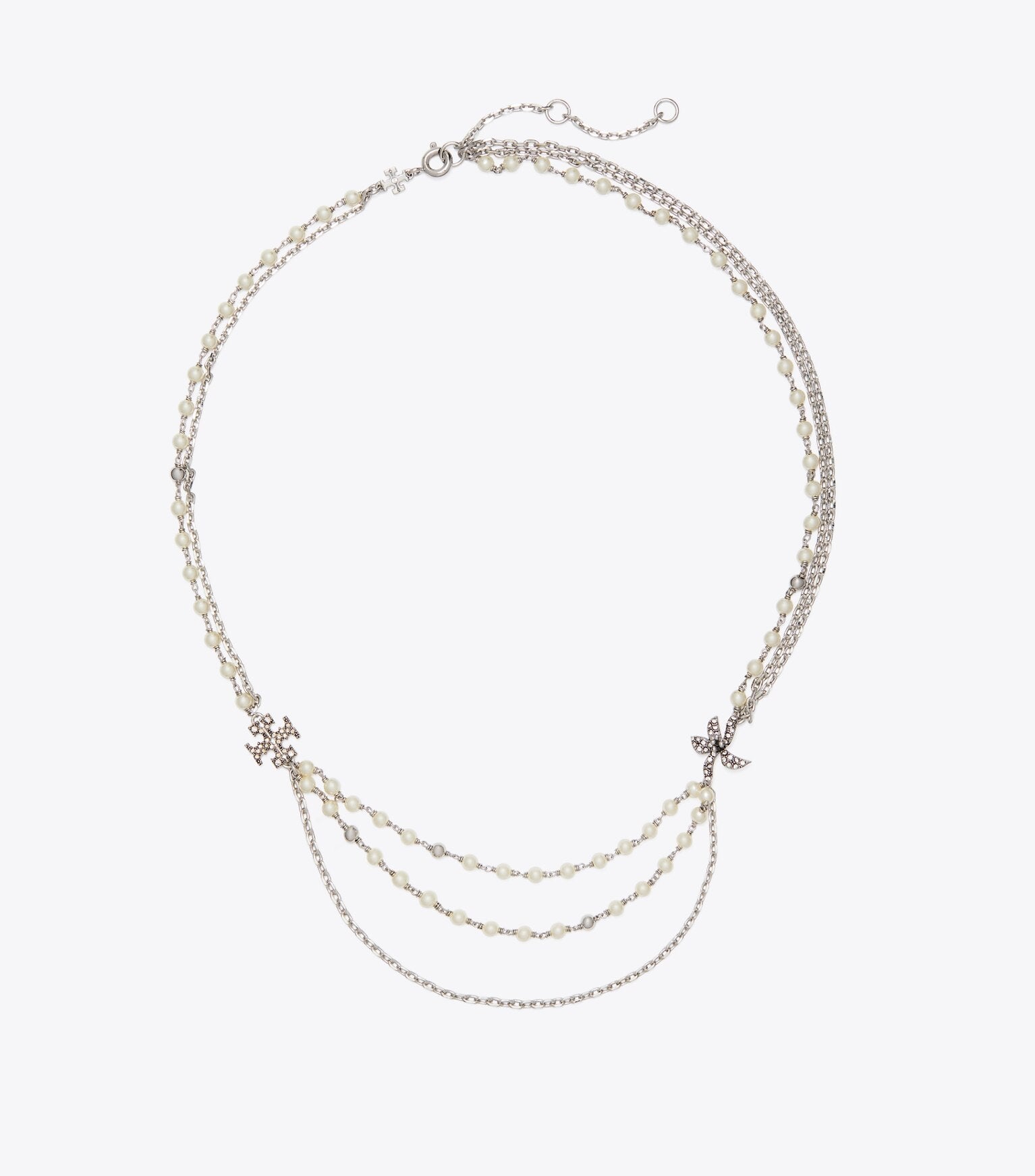 Moondance Multi Strand Pearl Necklace