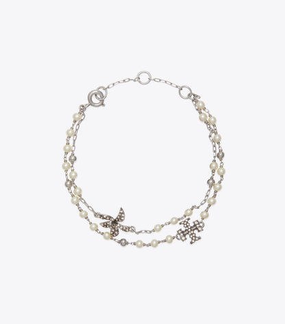 Moondance Multi Strand Pearl Bracelet