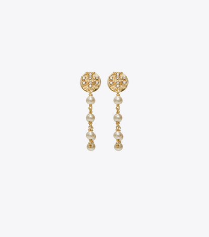 Moondance Pearl and Chain Earrings