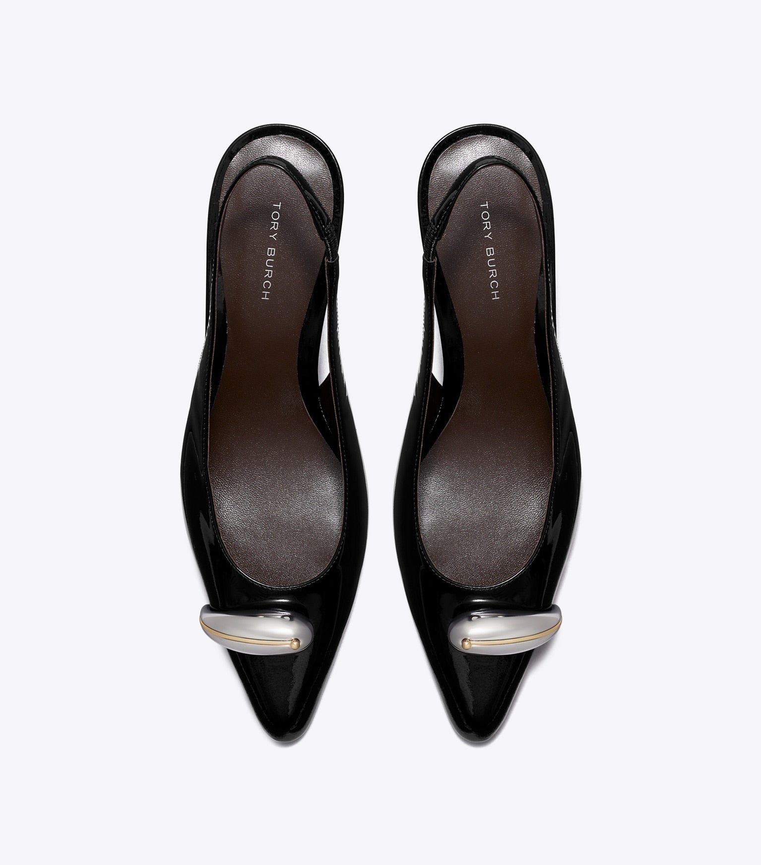 Pierced Slingback Heel