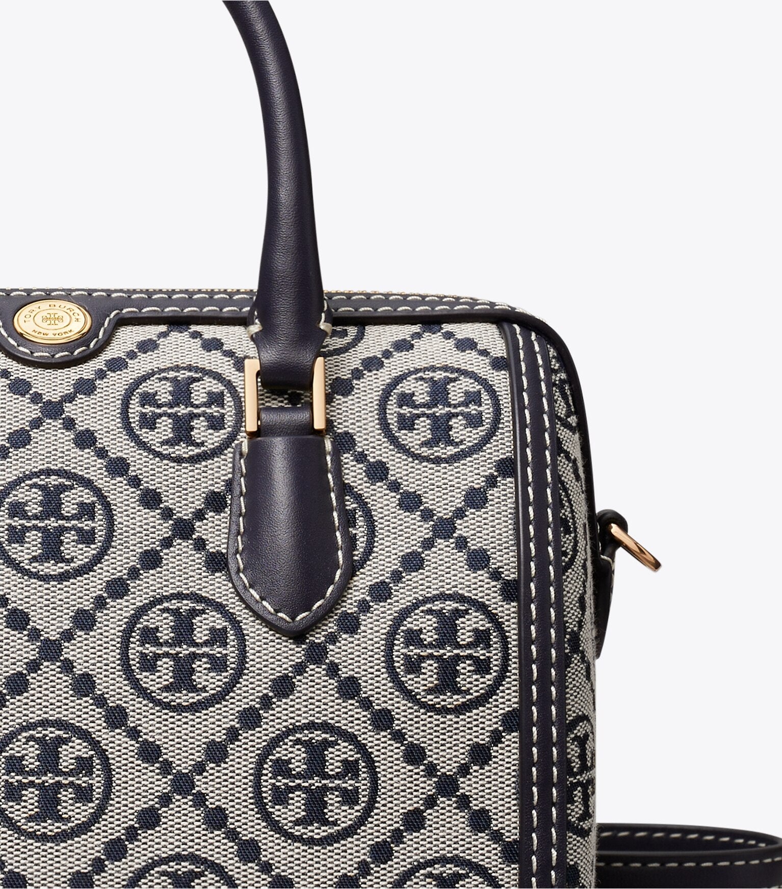 T Monogram Petite Barrel Bag