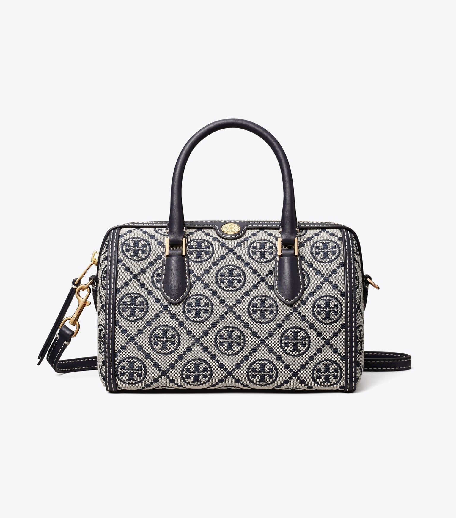 T Monogram Petite Barrel Bag
