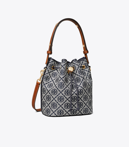 T Monogram Bucket Bag