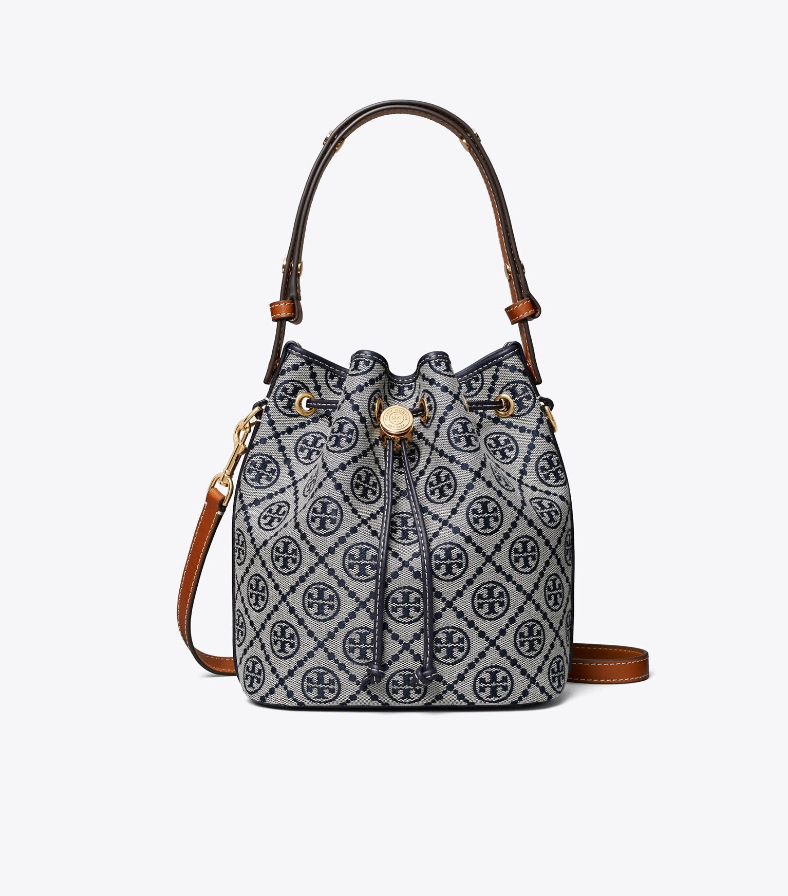 T Monogram Bucket Bag