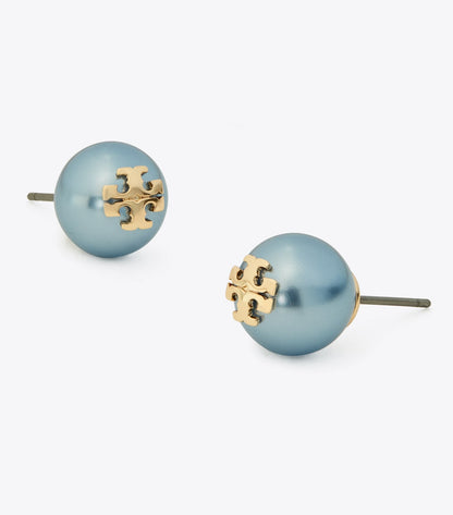 Moondance Pearl Stud Earrings