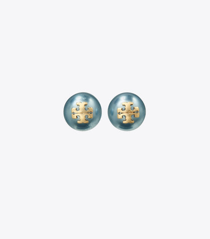 Moondance Pearl Stud Earrings