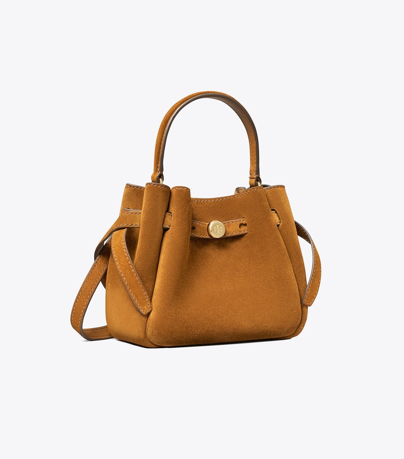 Mini Romy Suede Bucket Bag