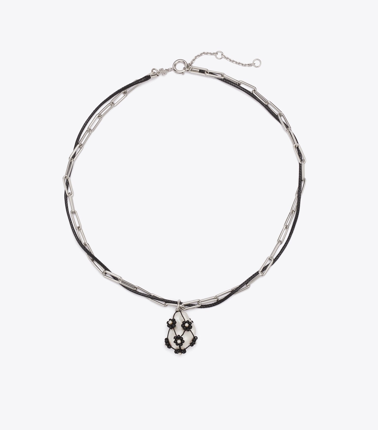 Curiosity Double-Strand Pearl Pendant