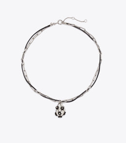 Curiosity Double-Strand Pearl Pendant