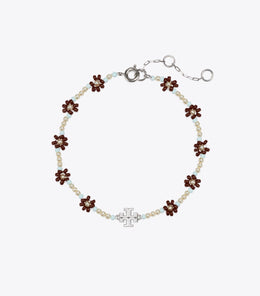 Curiosity Beaded Flower Bracelet