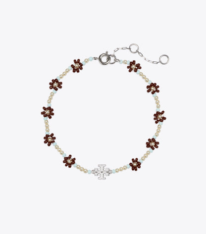 Curiosity Beaded Flower Bracelet