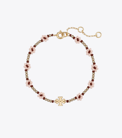 Curiosity Beaded Flower Bracelet