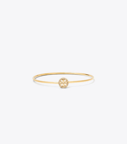Icon Pavé Hinged Bracelet