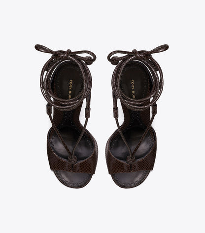 Twisted Heel Sandal