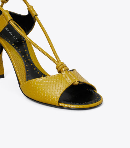 Twisted Heel Sandal