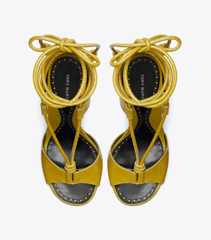 Twisted Heel Sandal