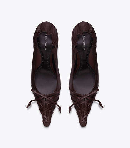 Lace-Up Wedge