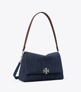 Charlie Denim Shoulder Bag