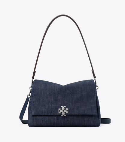 Charlie Denim Shoulder Bag