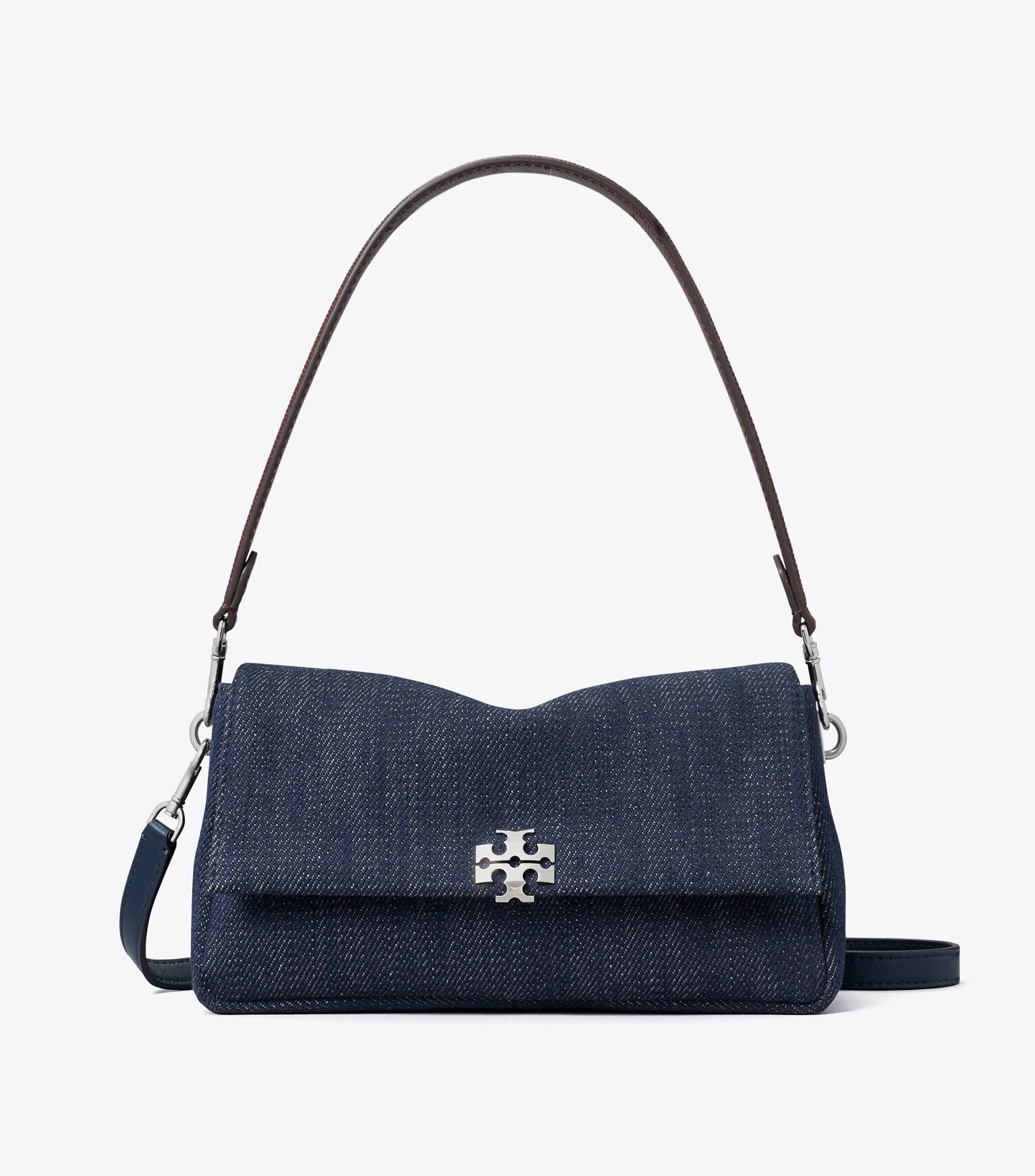 Small Charlie Denim Shoulder Bag