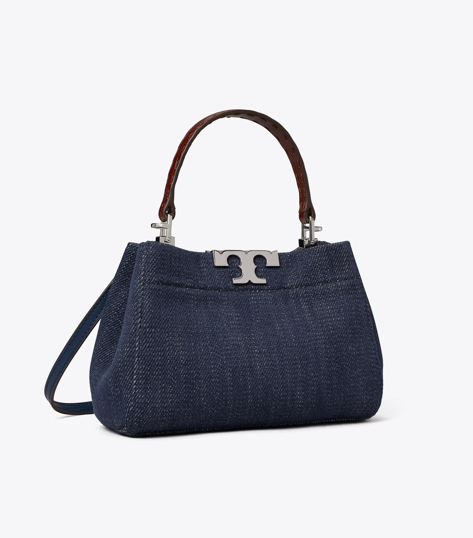 Mini Eleanor Denim Satchel