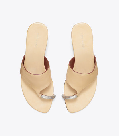 Pierced Wedge Sandal