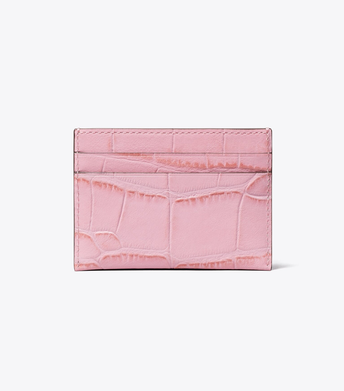 Charlie Croc-Embossed Card Case