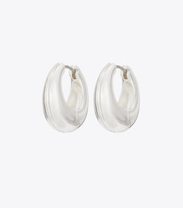 Small Pierced Hoop Earrings