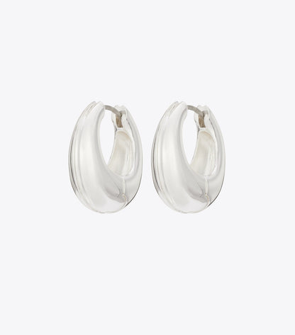 Small Pierced Hoop Earrings