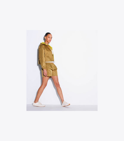 Reversible Cropped Nylon Jacket