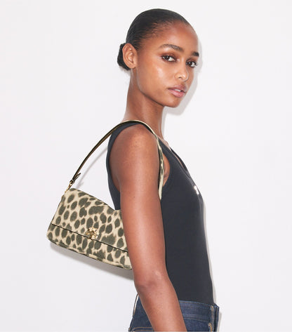 Small Charlie Suede Shoulder Bag