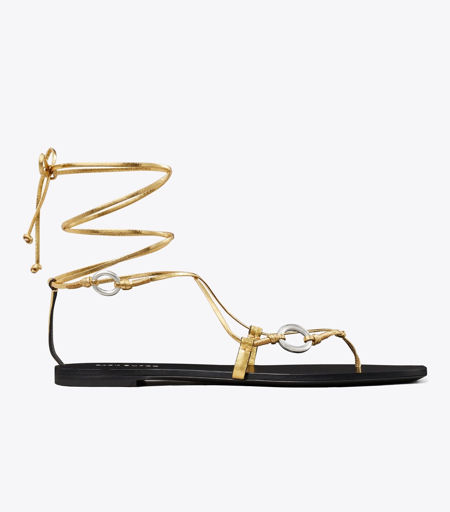 Linked Lace-Up Sandal
