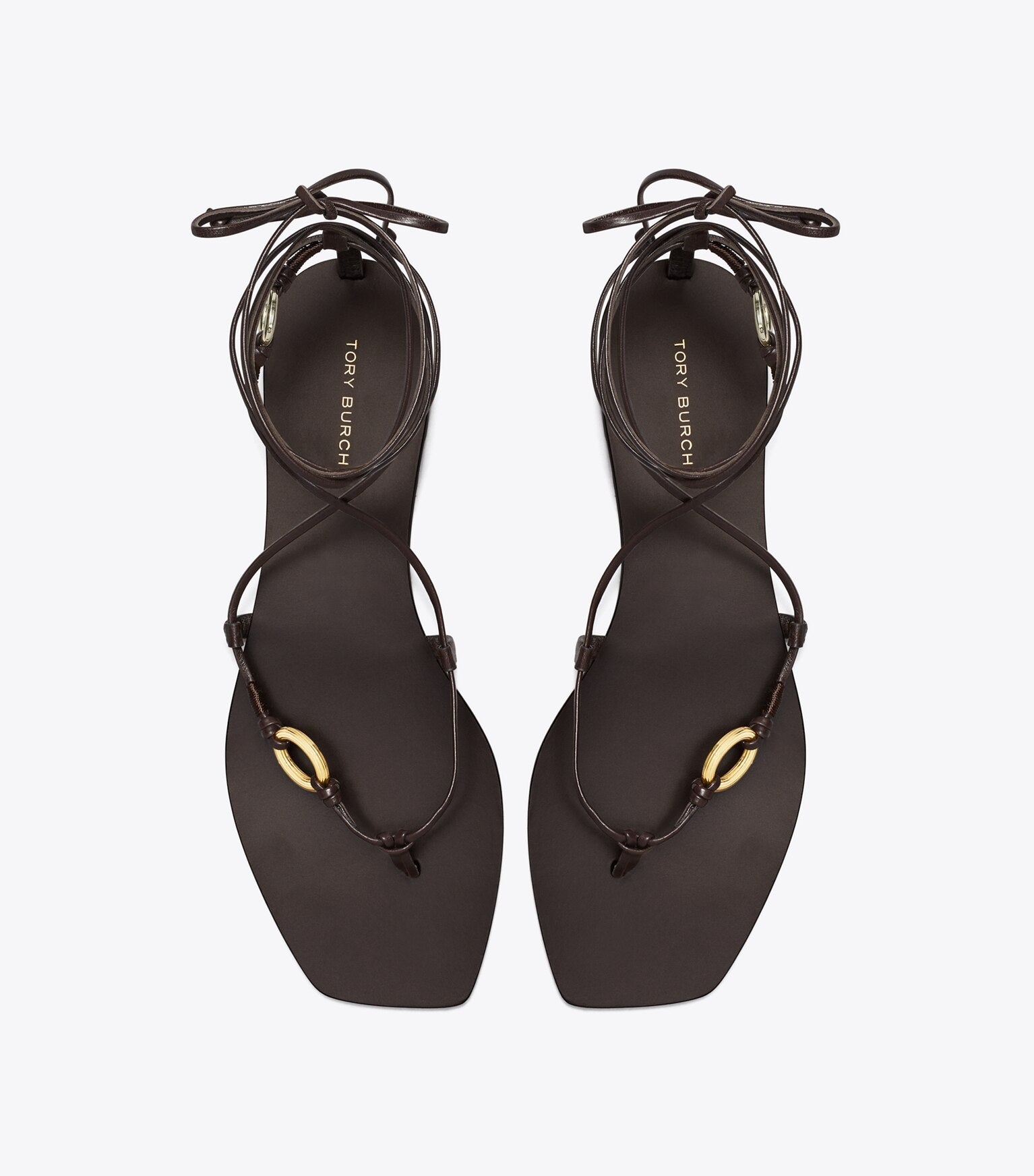 Linked Lace-Up Sandal