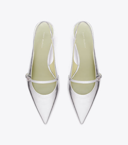 Double T Buckle Mary Jane Slingback