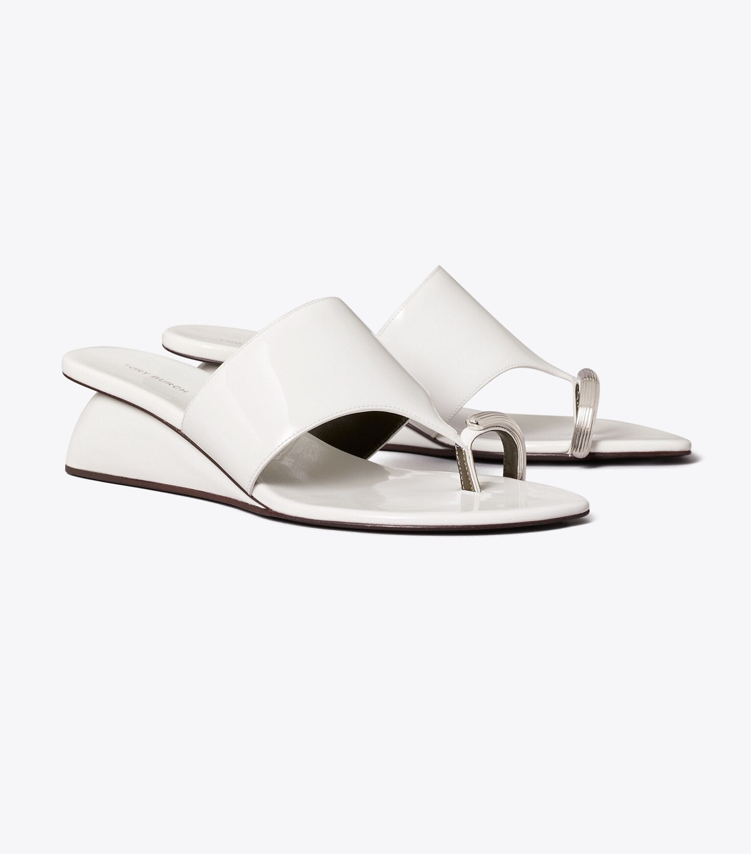 Pierced Wedge Sandal