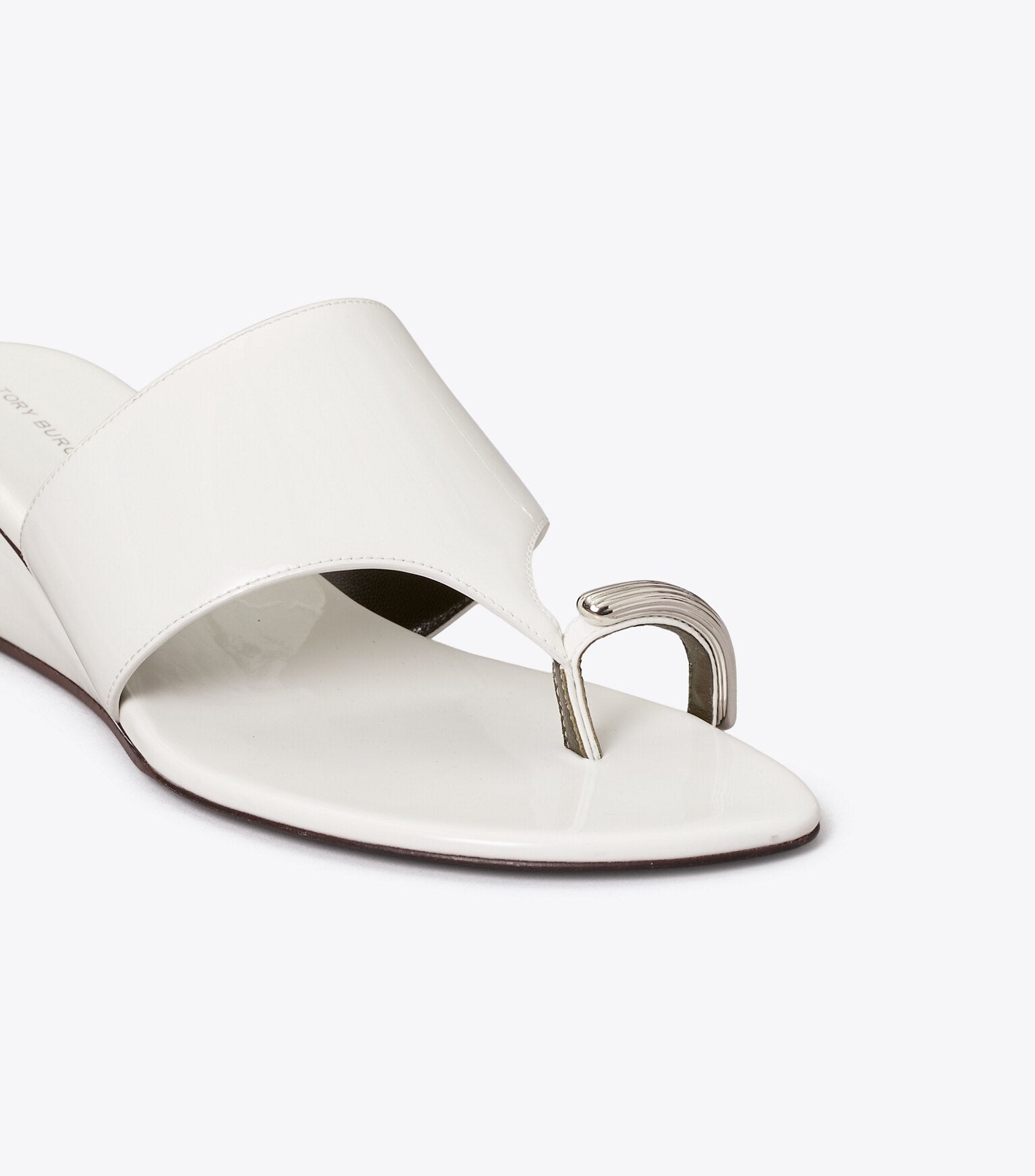 Pierced Wedge Sandal