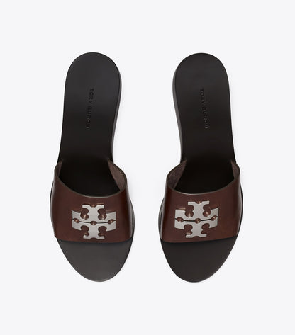 Charlie Cuoio Wedge Sandal