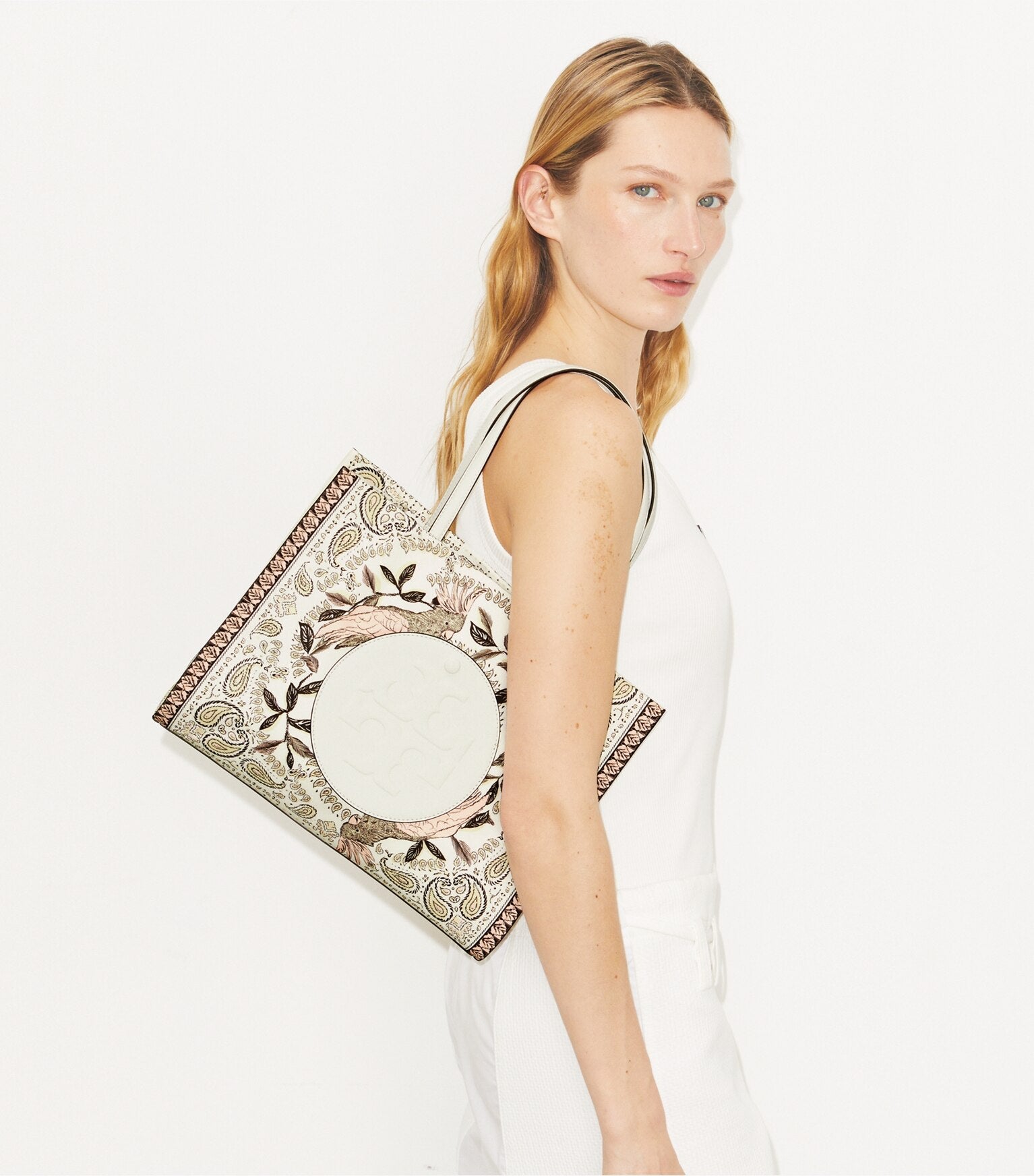 Small Ella Printed Tote