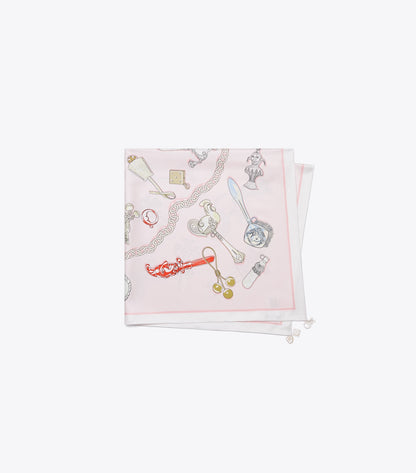 Rattles Silk Square Scarf