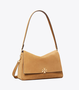 Charlie Suede Shoulder Bag