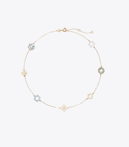 Forget Me Not Pavé Necklace